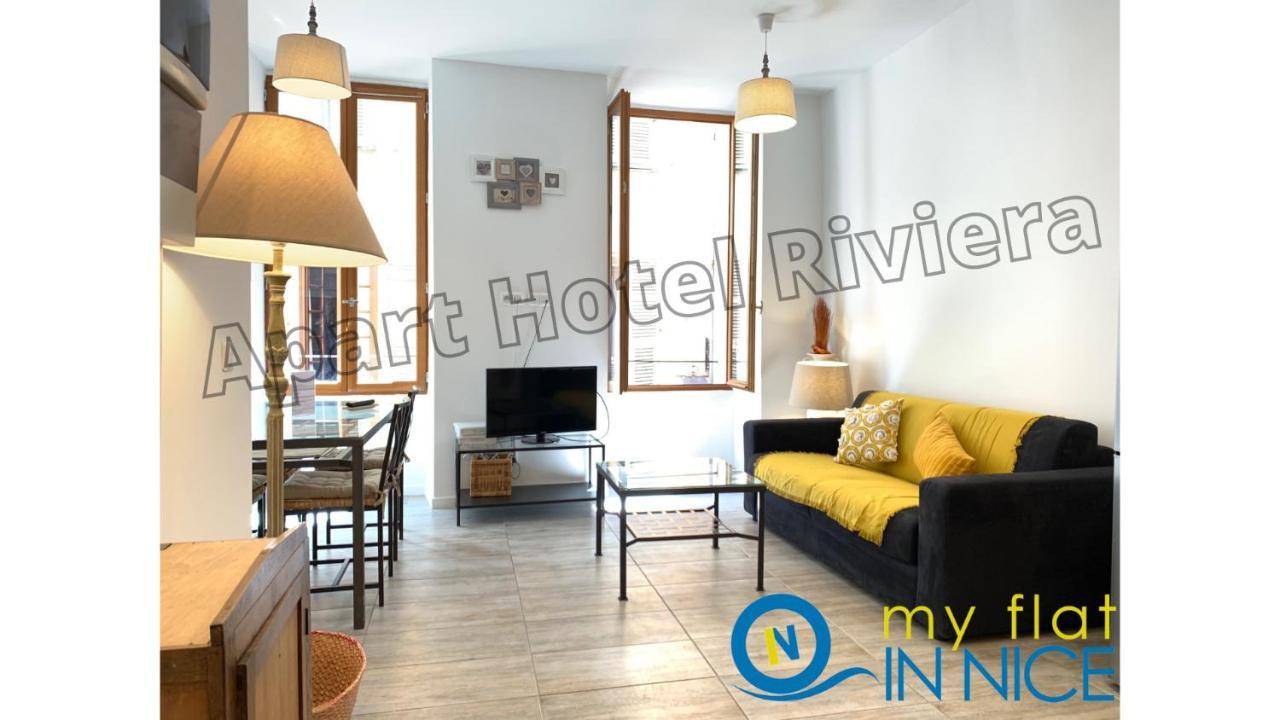 Aparthotel Riviera - Barillerie 12 - Vieille Ville 1Mn Plage - Appartement 2 Pieces Ac Nizza Kültér fotó