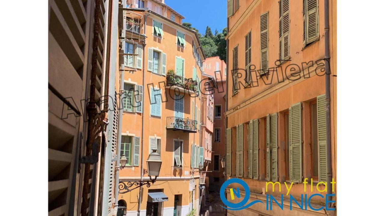 Aparthotel Riviera - Barillerie 12 - Vieille Ville 1Mn Plage - Appartement 2 Pieces Ac Nizza Kültér fotó